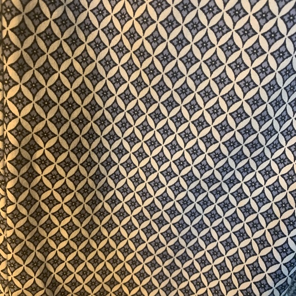 H&M Blue and White Diamond Dress Pants - Picture 2 of 2